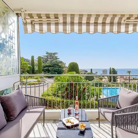 Calme Et Elegant Avec Vue Apartment Cannes
